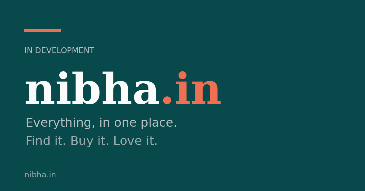Link preview image for nibha.in